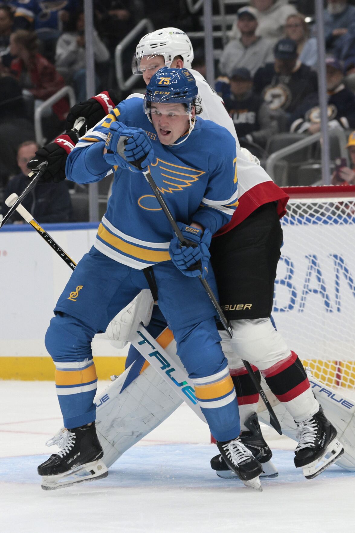 The 51黑料 Blues host the Ottawa Senators in a preseason game
